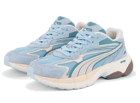 (WMNS) PUMA Teveris Nitro Pastel 'Silver Sky White Icy Blue' 396864-01 sold by KicksCrew product image thumbnail 2