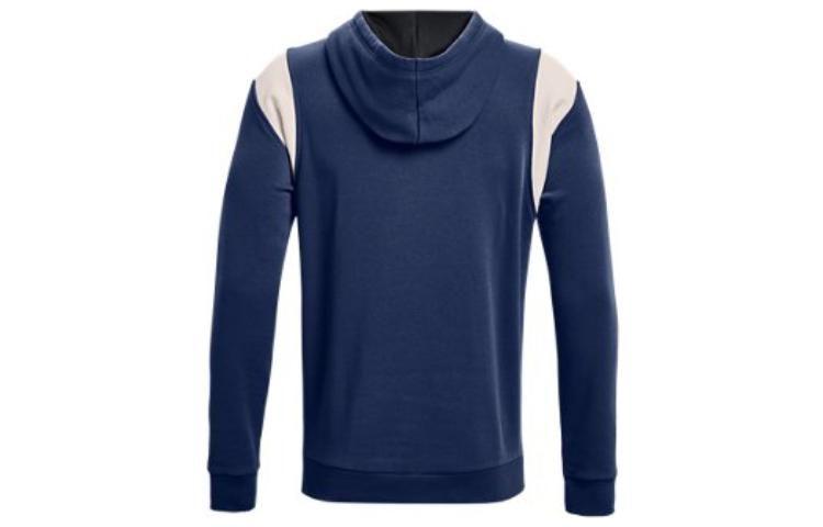 Under Armour Rival Fleece Alma Mater Hoodie 'Blue White' 1373829-404 sold by KicksCrew product image thumbnail 2