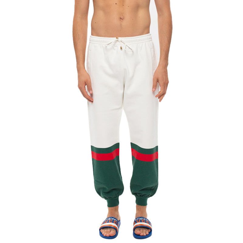 Gucci Web Panel Jogger Pant 'White' 625403-XJCSU-9146 sold by KicksCrew product image thumbnail 3