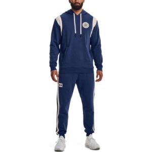 Under Armour Rival Fleece Alma Mater Hoodie 'Blue White' 1373829-404 sold by KicksCrew
