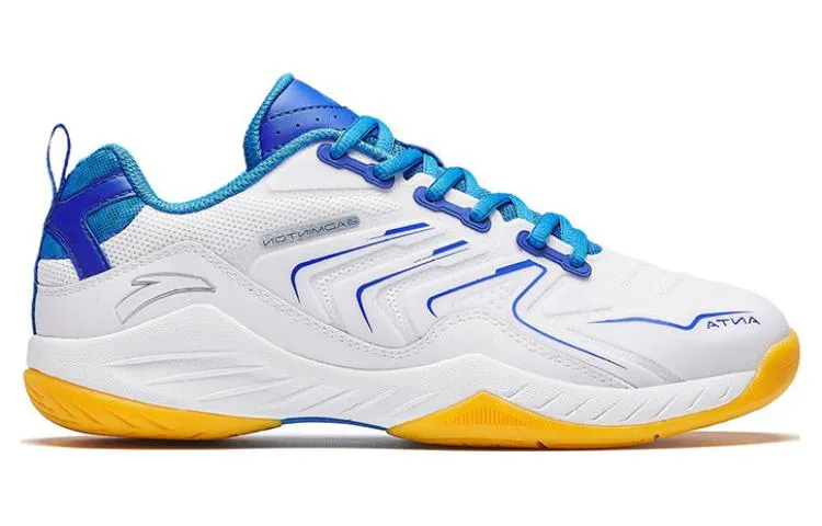 ANTA Badminton Shoes 'White Blue Orange' 912353301-3 sold by KicksCrew product image thumbnail 2
