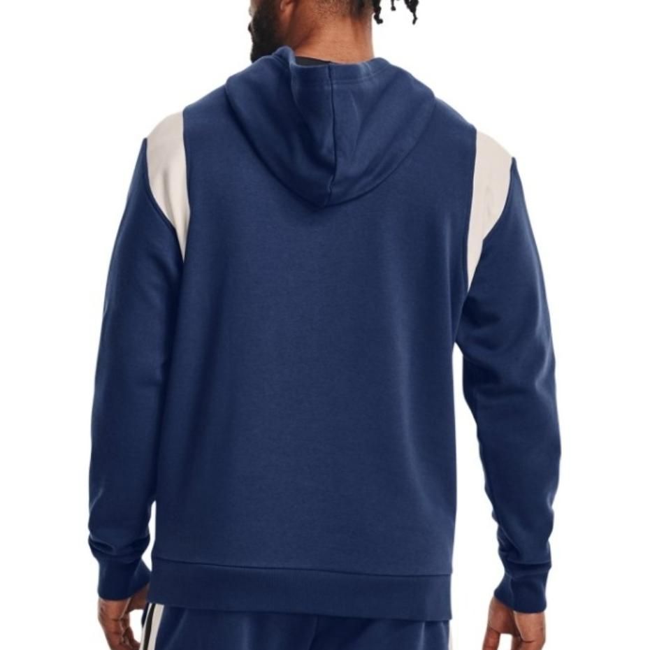 Under Armour Rival Fleece Alma Mater Hoodie 'Blue White' 1373829-404 sold by KicksCrew product image thumbnail 4