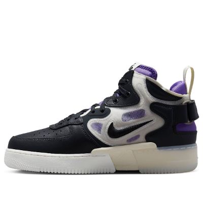 Nike Air Force 1 Mid React 'Off Noir Action Grape' DQ1872-001 sold by KicksCrew