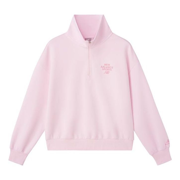 (WMNS) New Balance Sport Pullover 'Pink' 5CD12162-PKZ sold by KicksCrew