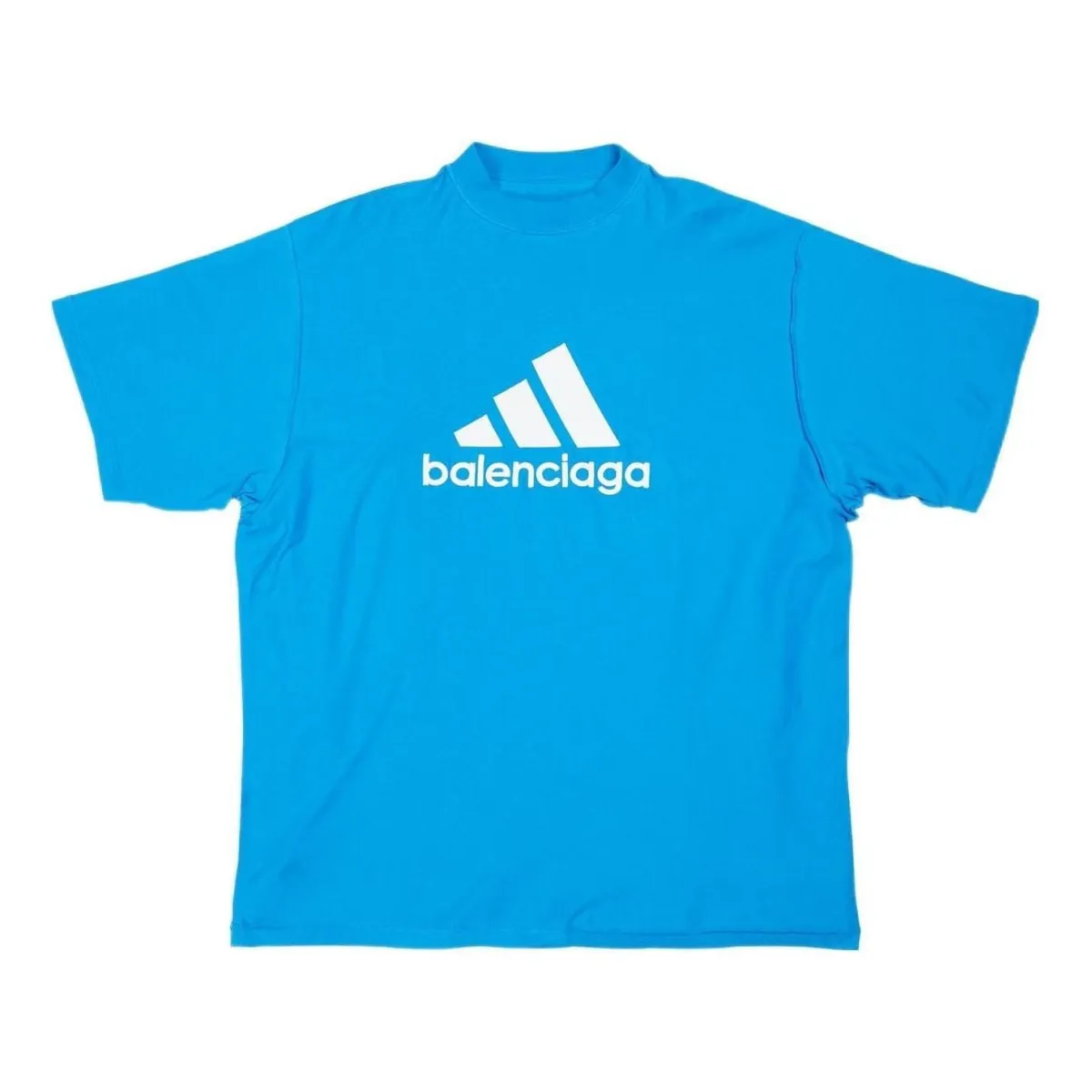 Balenciaga x adidas Oversized T-Shirt 'Blue' 731769TNVP34024
