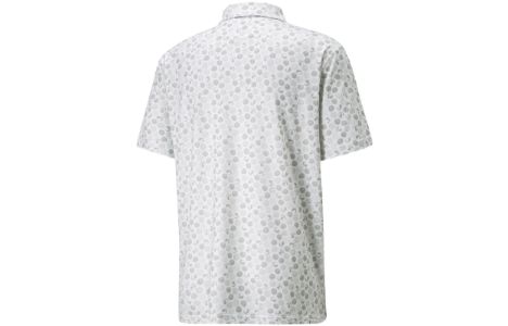 Puma Mattr Beach Trip Polo Shirt 'Grey' 535444-01 sold by KicksCrew