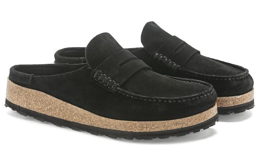 Birkenstock Naples Suede Leather 'Black' 1024880 sold by KicksCrew product image thumbnail 3