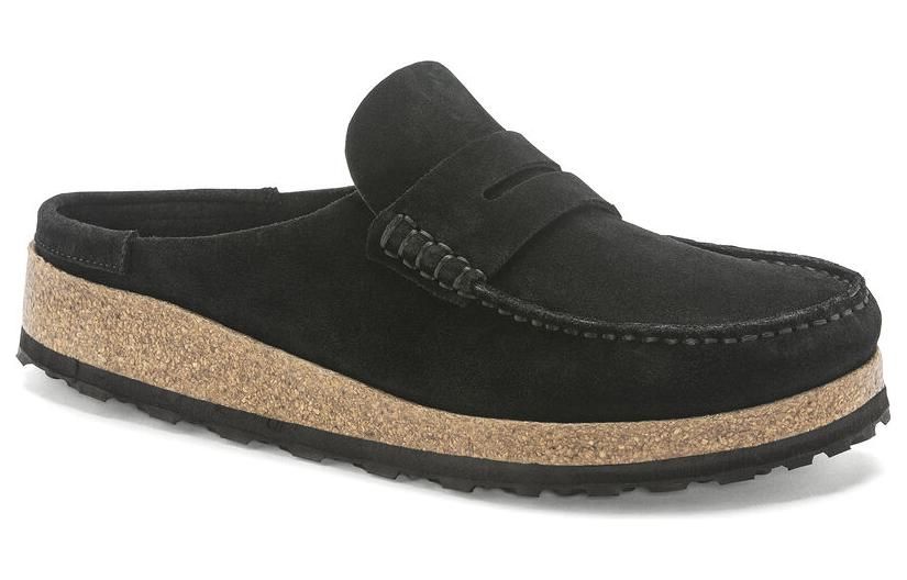 Birkenstock Naples Suede Leather 'Black' 1024880 sold by KicksCrew product image thumbnail 2