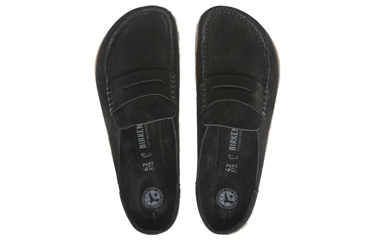 Birkenstock Naples Suede Leather 'Black' 1024880 sold by KicksCrew product image thumbnail 4
