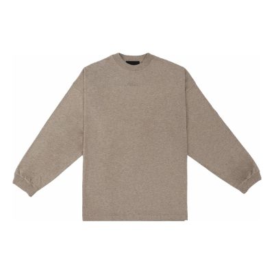 Fear of God Essentials FW23 Long Sleeve Tee 'Core Heather' 125BT232014F sold by KicksCrew