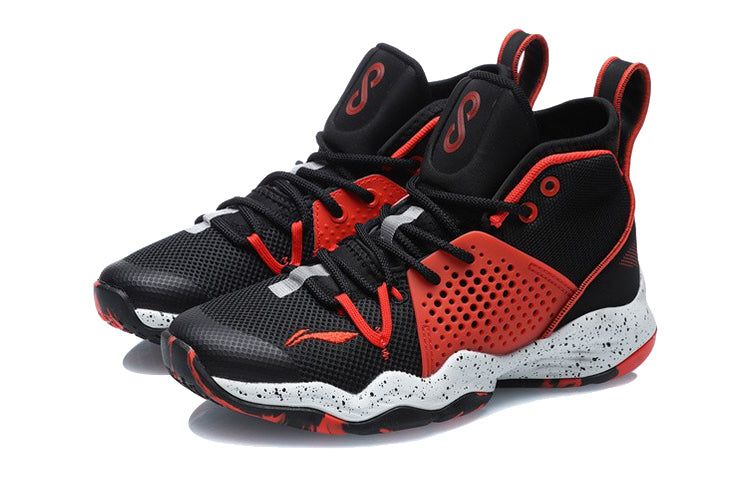 (GS) Li-Ning Sonic 8 'Black Red' YKBR012-5 sold by KicksCrew product image thumbnail 3
