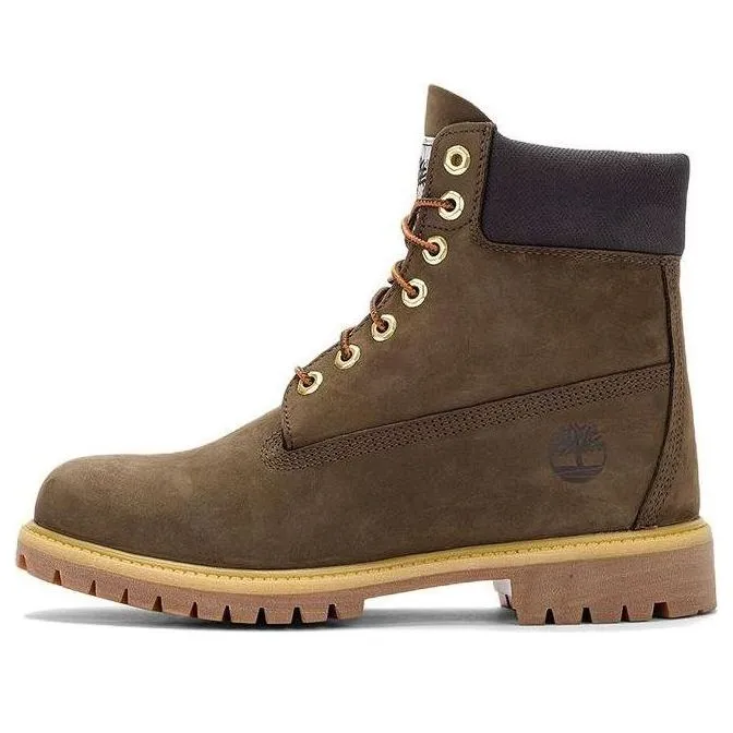 Timberland Premium 6 Inch Waterproof Boots 'Dark Brown Nubuck' A5TJ5 sold by KicksCrew