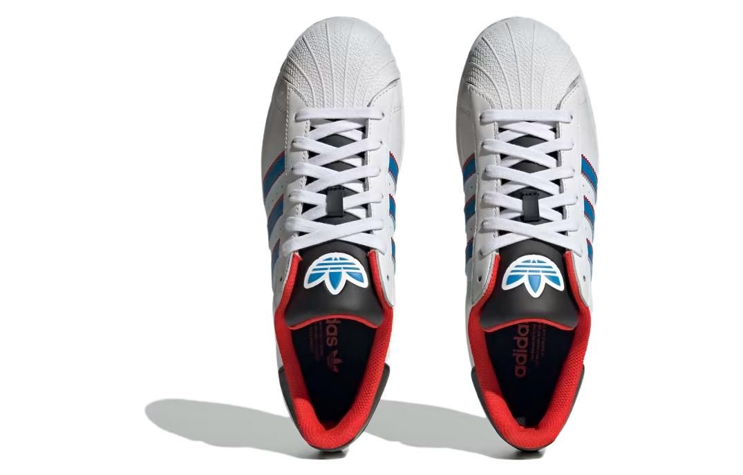 Adidas Originals Superstar 'White Blue Red' ID4673 sold by KicksCrew product image thumbnail 5