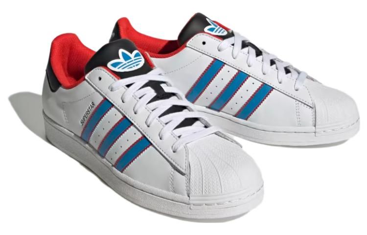 Adidas Originals Superstar 'White Blue Red' ID4673 sold by KicksCrew product image thumbnail 3
