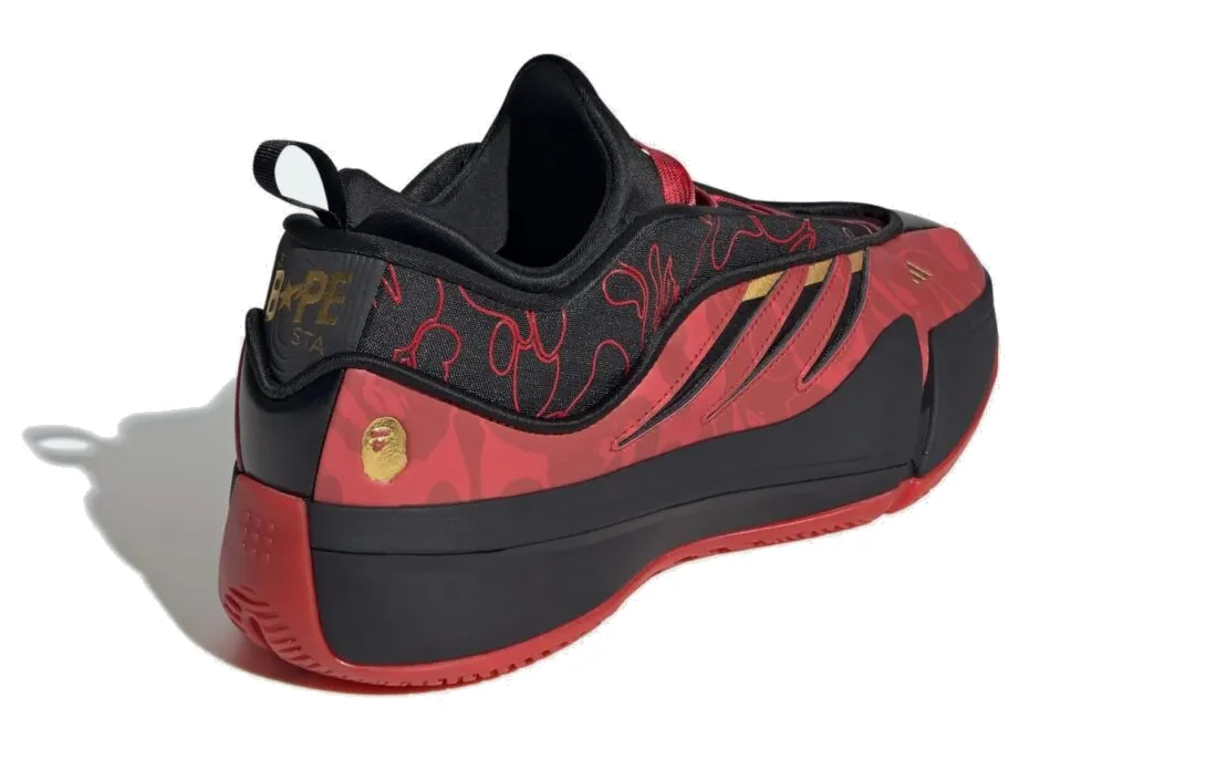 adidas x A Bathing Ape Dame 9 'Better Scarlet' IH0786 sold by KicksCrew product image thumbnail 4