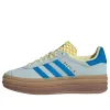 (WMNS) adidas Gazelle Bold 'Almost Blue Yellow' IE0430 sold by KicksCrew