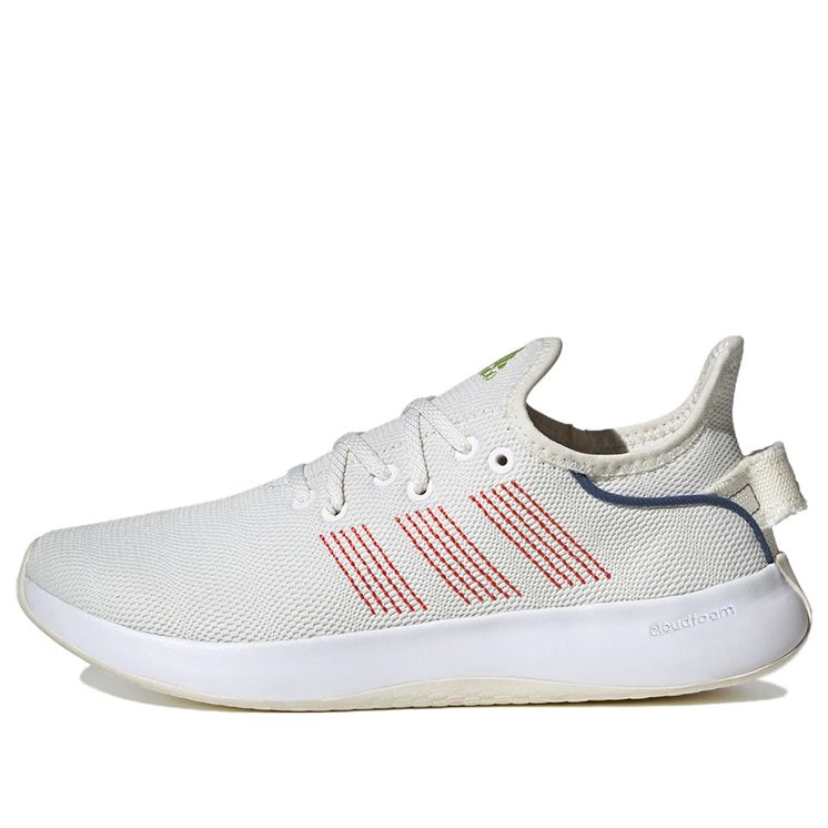 (WMNS) Adidas Cloudfoam Pure 'Off White Bright Red' IG7385 sold by KicksCrew