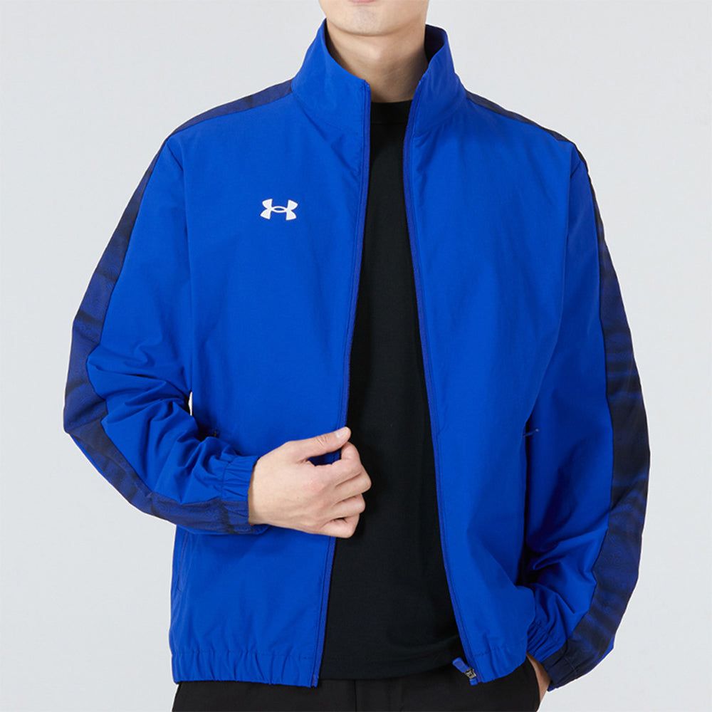 Under Armour Sportstyle Woven Full Zip Jacket 'Blue' 22500401-400 sold by KicksCrew product image thumbnail 5