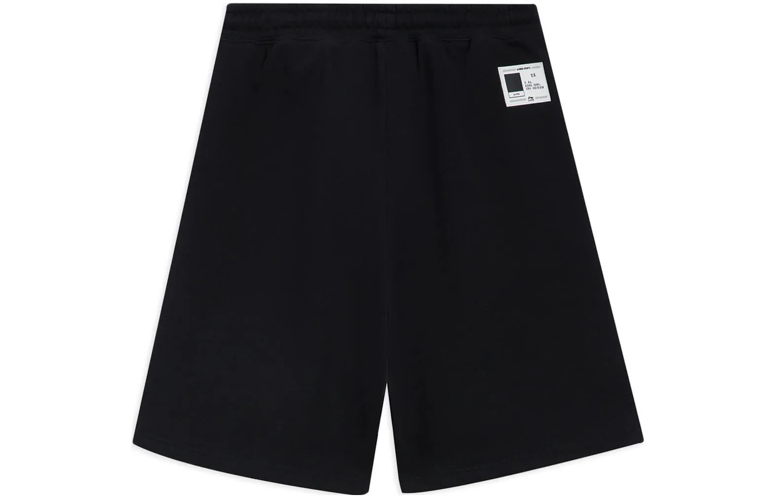 Li-Ning Embroidered Logo Shorts 'Black' AKSS309-2 sold by KicksCrew product image thumbnail 2