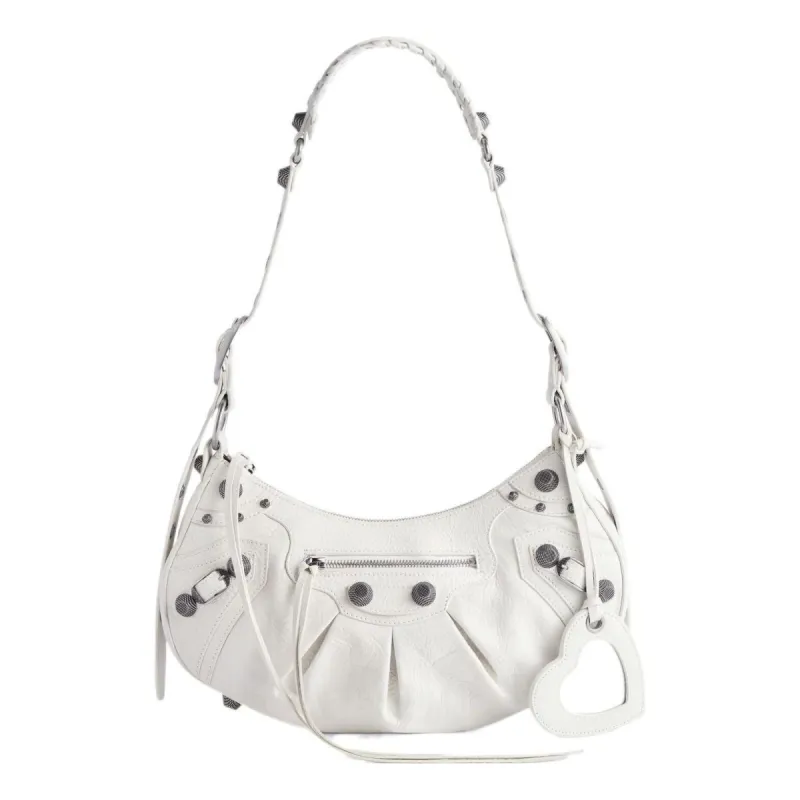 (WMNS) Balenciaga Le Cagole Small Shoulder Bag 'White' 6713071VG9Y9104 sold by KicksCrew