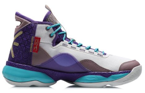Li-Ning Wade Shadow 2 'White Purple' ABPR005-5 sold by KicksCrew