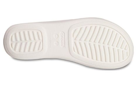 (WMNS) Crocs Boca Strappy Wedge Sandals 'White' 207434-159 sold by KicksCrew