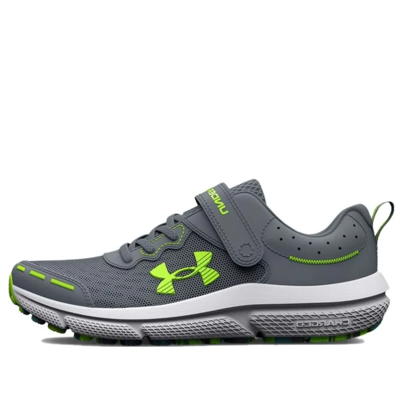(PS) Under Armour Assert 10 AC 'Gravel Lime Surge' 3026183-102 sold by KicksCrew