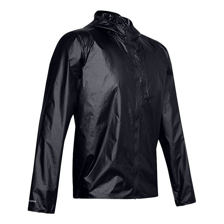 Under Armour OD Impasse Wind Jacket 'Black' 1350943-001 sold by KicksCrew