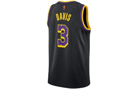 Nike x NBA LA Lakers Jersey 'Anthony Davis 3' CN9929-010 sold by KicksCrew