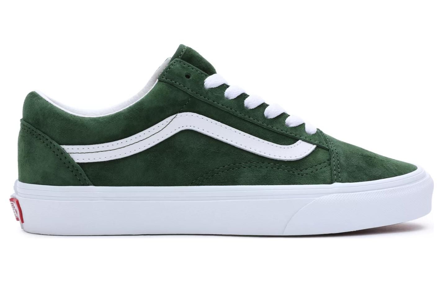 Vans Old Skool Pig Suede 'Green White' VN0007NTBXU sold by KicksCrew product image thumbnail 2