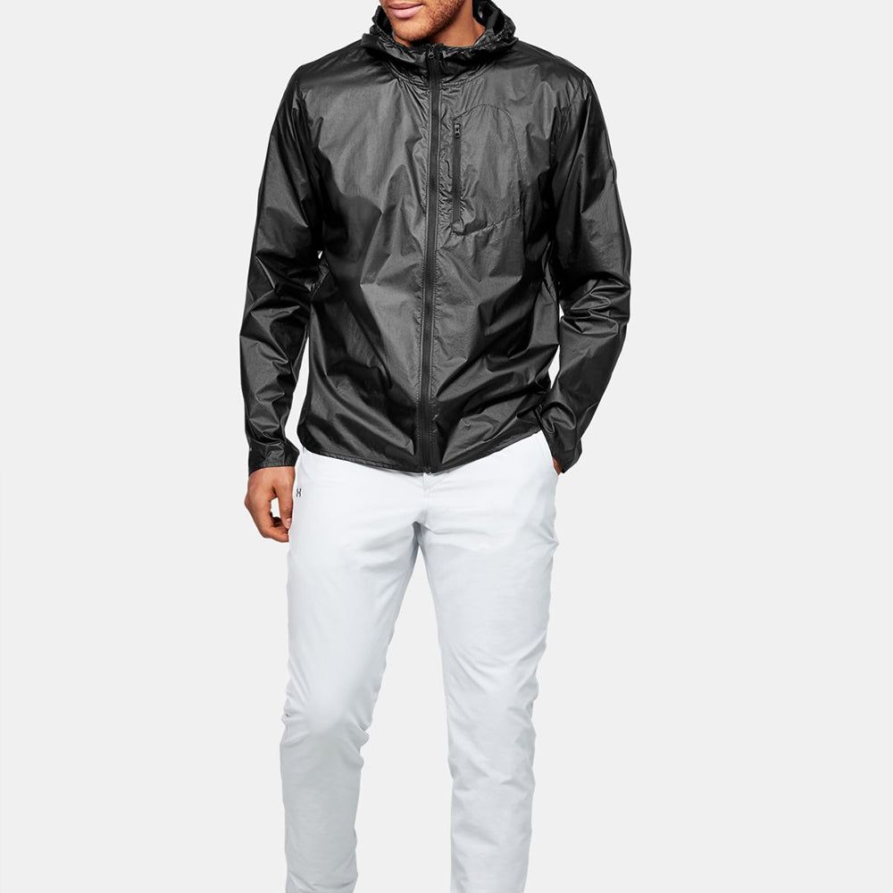 Under Armour OD Impasse Wind Jacket 'Black' 1350943-001 sold by KicksCrew product image thumbnail 4