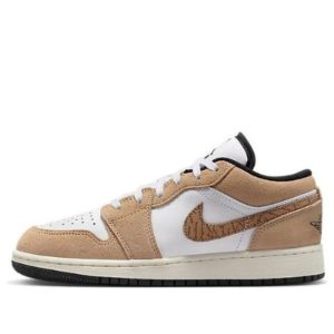 (GS) Air Jordan 1 Low SE 'Brown Elephant' DZ5368-201 sold by KicksCrew
