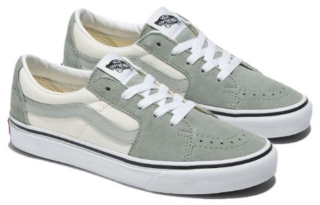 Vans SK8-Low 'Green White' VN0009QRBY1 sold by KicksCrew