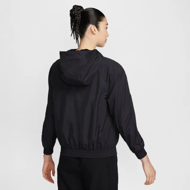 (WMNS) Nike Sportswear Classic Woven Jacket 'Black' FV6299-010 sold by KicksCrew