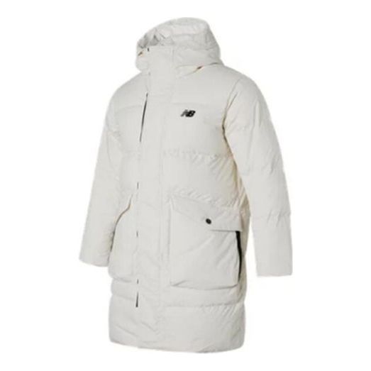New Balance Sportswear Classic Long Puffer Jacket 'White' NP943061-IV sold by KicksCrew