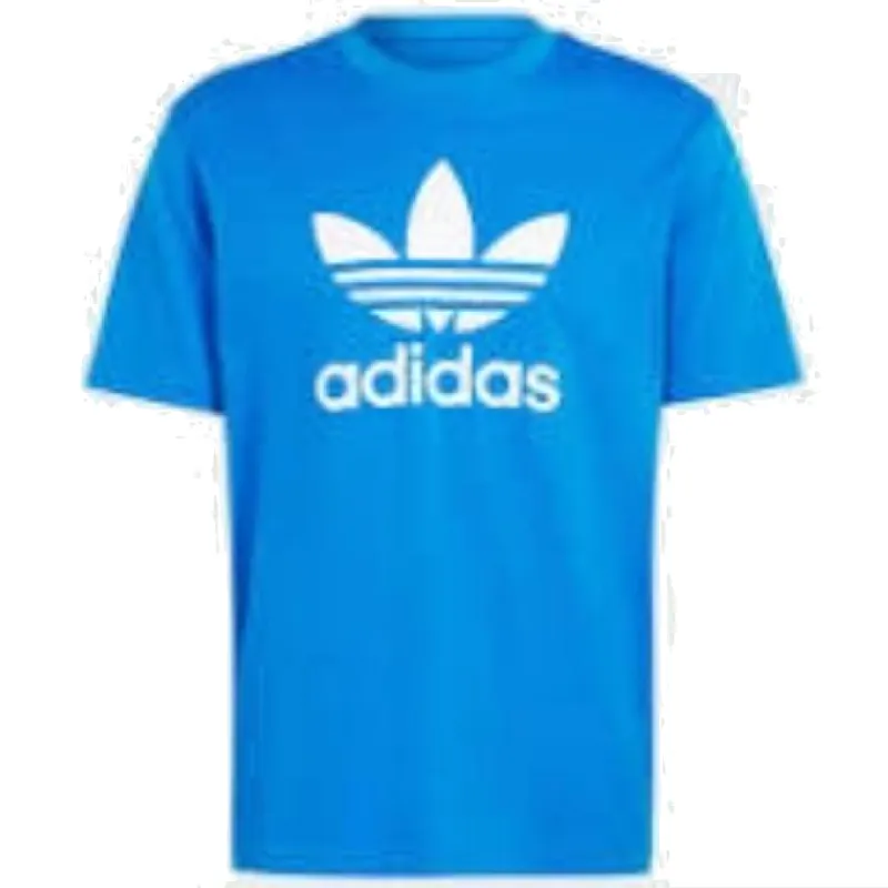 adidas Adicolor Trefoil T-Shirt Asia Sizing 'Blue White' IR8010 sold by KicksCrew