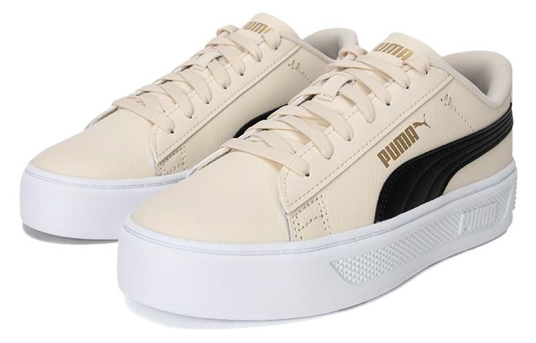 (WMNS) Puma Platform Sneakers 'Beige Black' 390758-08 sold by KicksCrew product image thumbnail 3