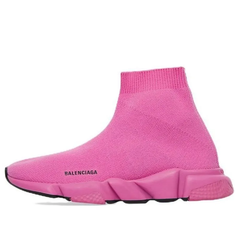 (GS) Balenciaga Speed Sneakers 'Pink Knit and Pink Sole Unit' 597425W2DB46910 sold by KicksCrew