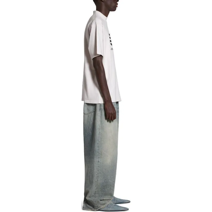 Balenciaga Lo_ve T-shirt 'Off White' 764235TQVK23307 sold by KicksCrew product image thumbnail 5