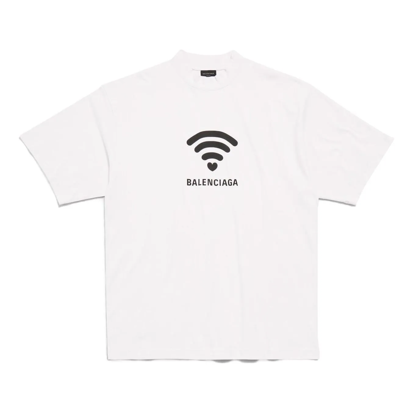 Balenciaga Lo_ve T-shirt 'Off White' 764235TQVK23307 sold by KicksCrew