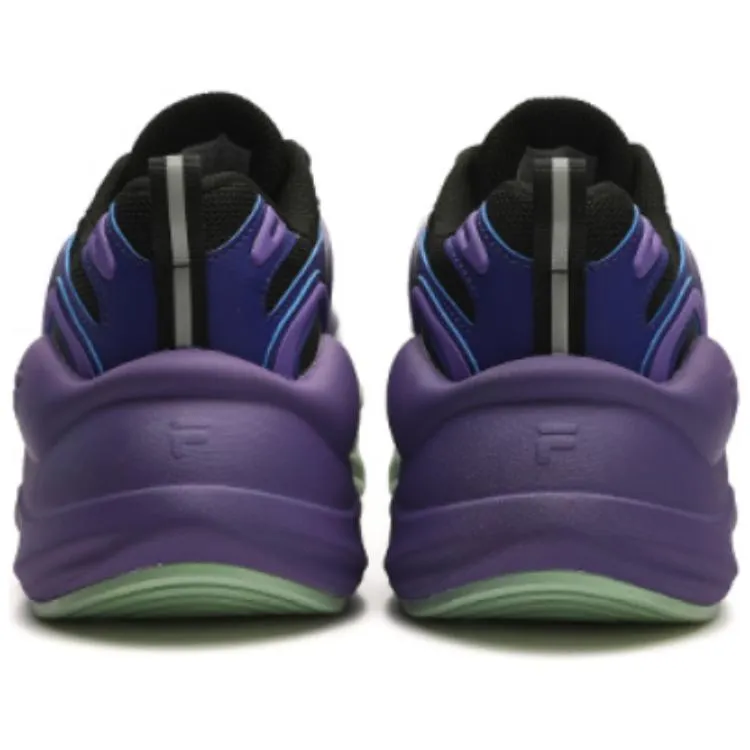 (WMNS) FILA FUSION Fashion Daddy Shoes 'Green Purple Black' T12W341115FFD sold by KicksCrew product image thumbnail 3