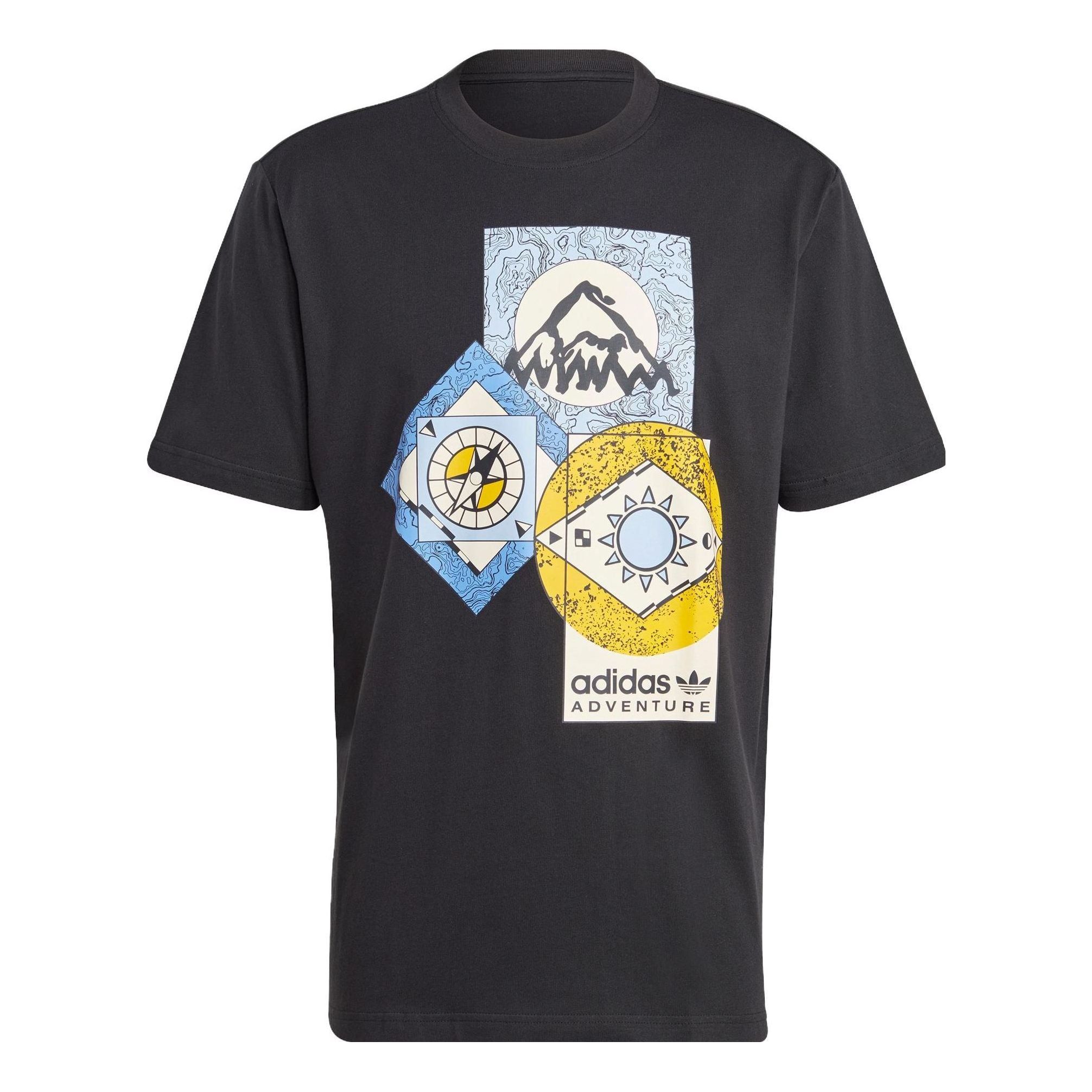 adidas originals Adventure FC Tee 'Black' HR4222 sold by KicksCrew