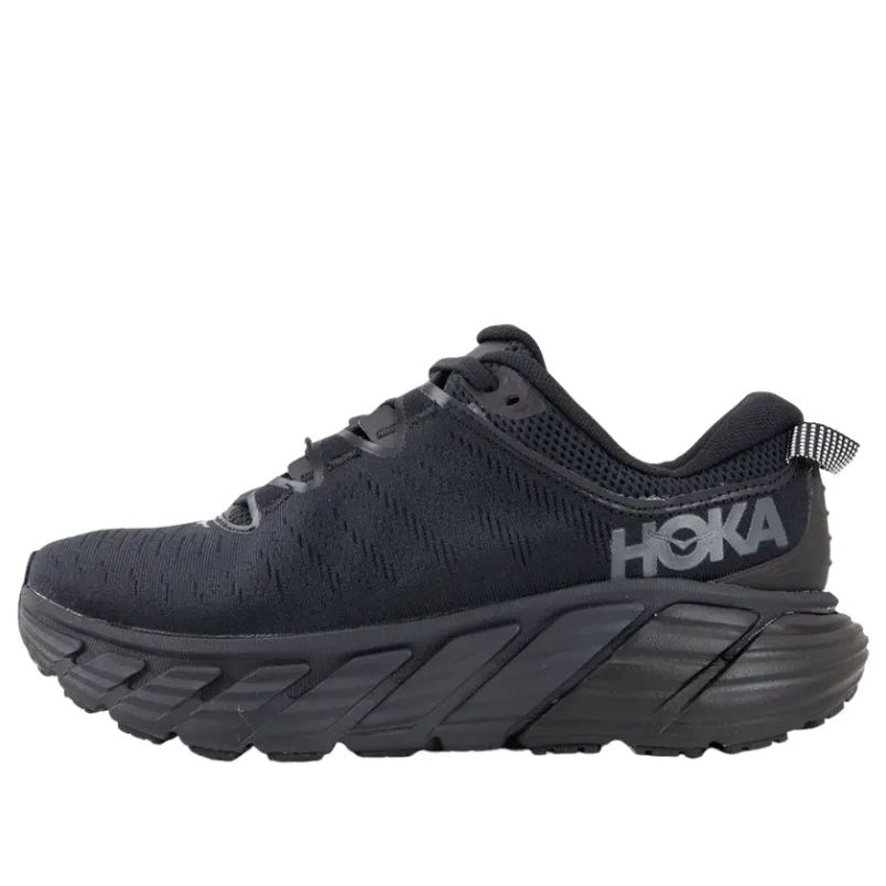 (WMNS) Hoka One One Gaviota 3 'Black Black' 1113521-BBLC sold by KicksCrew
