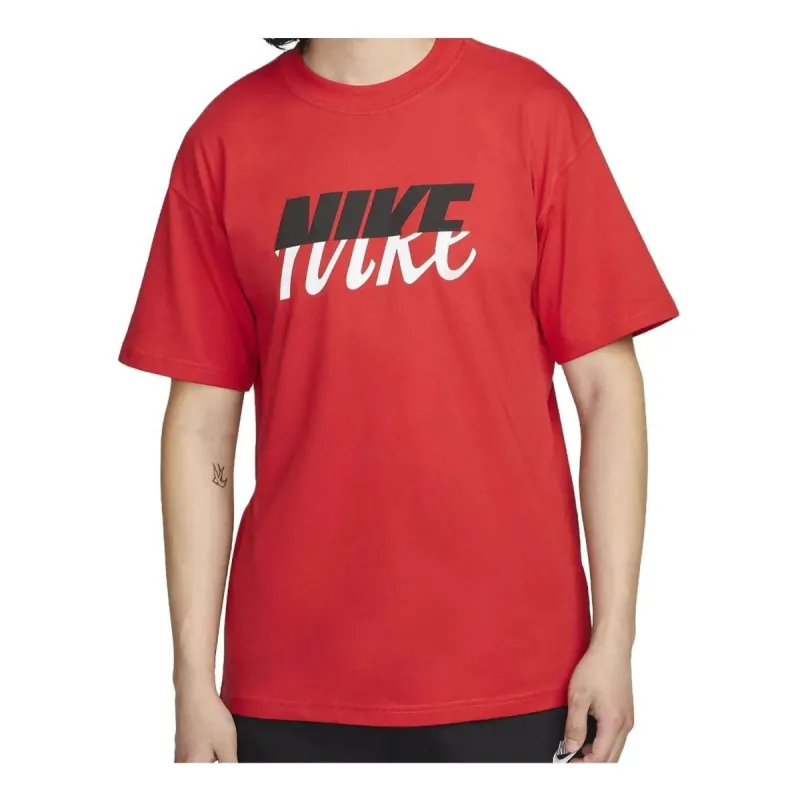 Nike Sportswear Max90 T-Shirt 'Red' FD1287-657 sold by KicksCrew