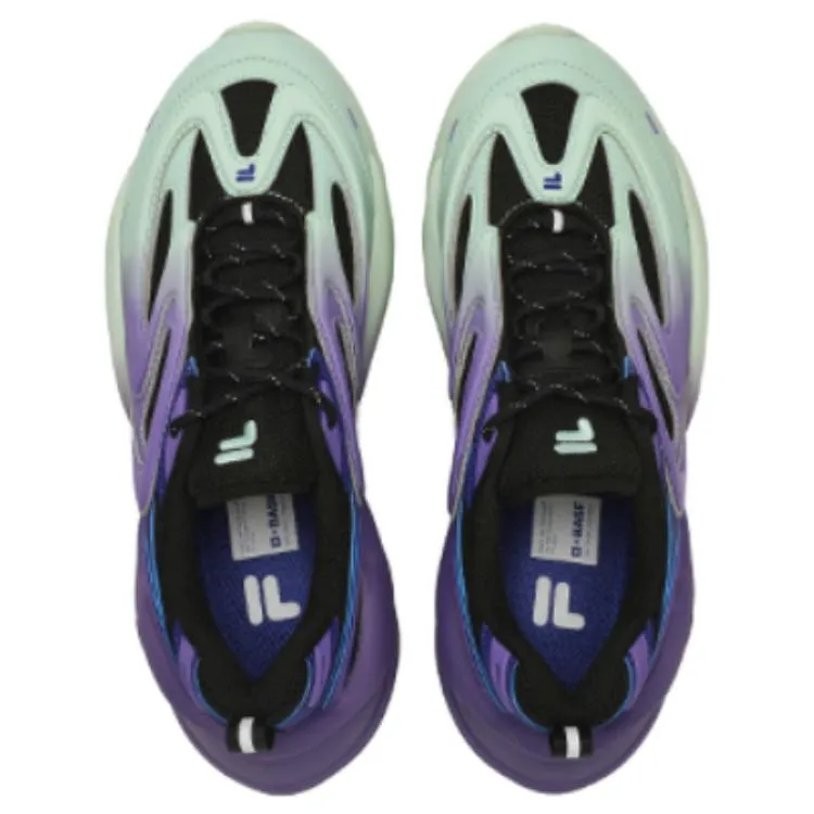 (WMNS) FILA FUSION Fashion Daddy Shoes 'Green Purple Black' T12W341115FFD sold by KicksCrew product image thumbnail 2