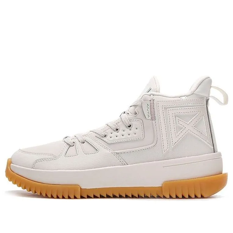 ANTA Basketball Series Sneakers Mid 'Grey White' 112141801-3 sold by KicksCrew