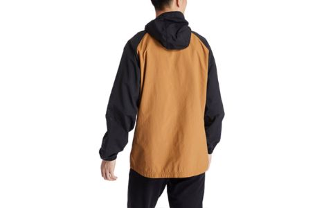 Timberland Windbreaker Full zip Jacket 'Brown Black' A2BV4-P56 sold by KicksCrew