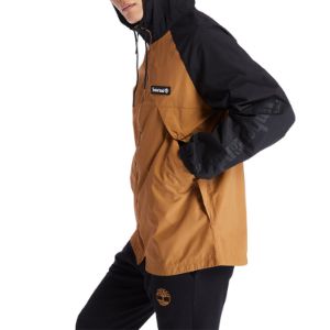 Timberland Windbreaker Full zip Jacket 'Brown Black' A2BV4-P56 sold by KicksCrew