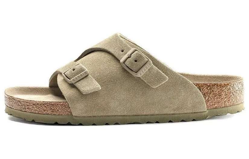 Birkenstock Zurich Soft Footbed Suede Sandals'Faded Khaki' 1019197 sold by KicksCrew product image thumbnail 2