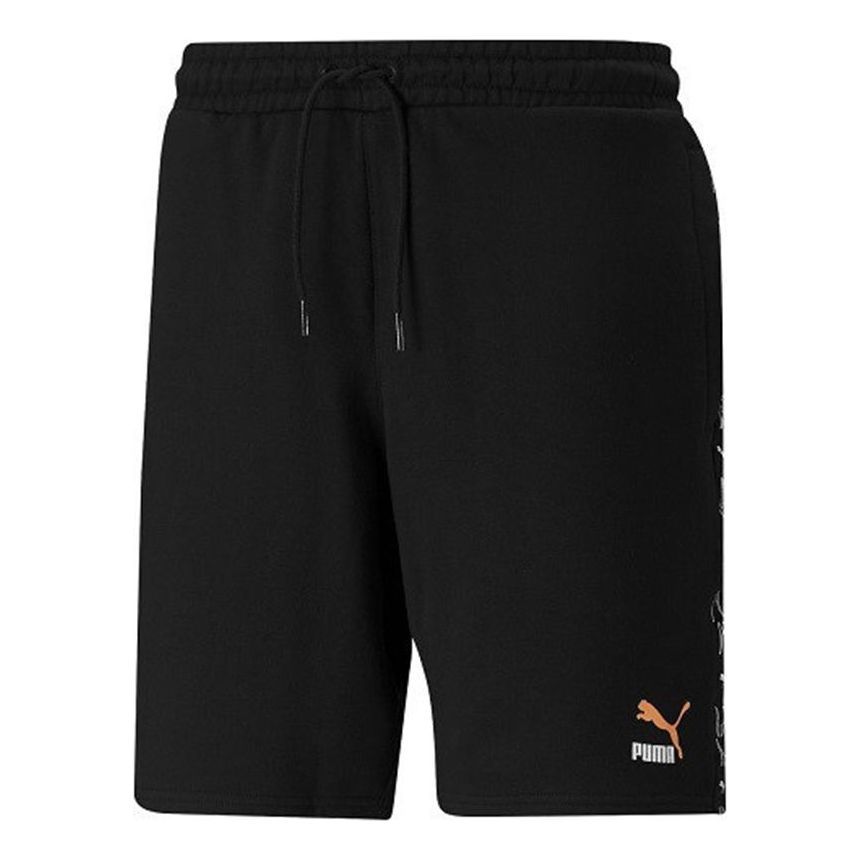Puma Logo Shorts 'Black' 532662-51 sold by KicksCrew